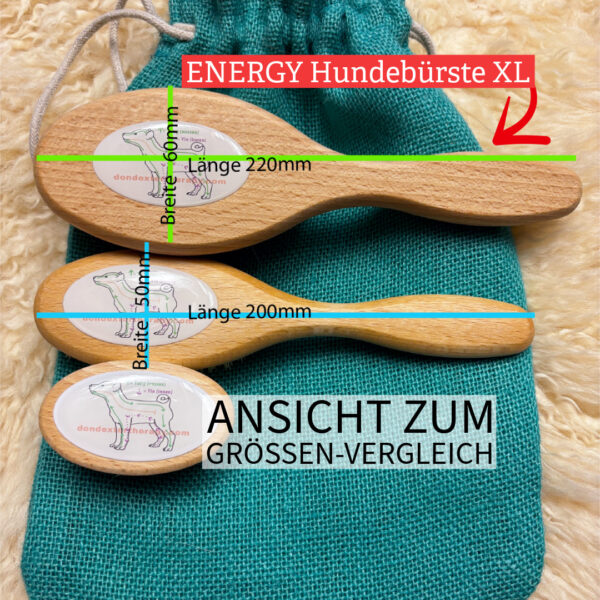 ENERGY Hundebürste XL kaufen | Energetisches Bürsten Hunde